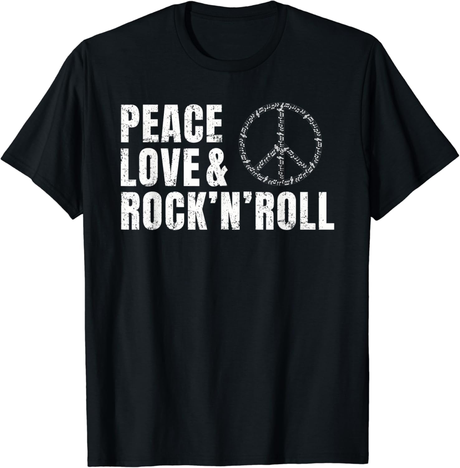 Amazoncom peace love and rocknroll rock and roll symbol distressed Amazoncom peace love and rocknroll rock and roll symbol distressed